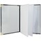 Securit Basic Range Wine Book, A4, 4 Fixed Double-sided Inserts, Black