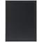 Securit Woody Chalkboard with White Chalk Marker and Mounting Kit 300x10x400mm Black