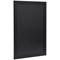 Securit Woody Chalkboard with White Chalk Marker and Mounting Kit 300x10x400mm Black