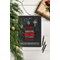 Securit Woody Chalkboard with White Chalk Marker and Mounting Kit 300x10x400mm Black