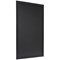 Securit Woody Chalkboard with Chalk Marker and Mounting Kit 400x15x600mm Black