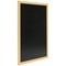 Securit Woody Wood Board with Chalk Marker and Mounting Kit 400x15x600mm Teak