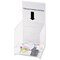 Deflecto Suggestion Box with Sign Holder, Clear Deflecto Suggestion Box with Sign Holder, Clear