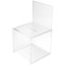 Deflecto Suggestion Box with Sign Holder, Clear