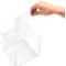 Deflecto Suggestion Box with Sign Holder, Clear Deflecto Suggestion Box with Sign Holder, Clear