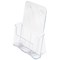 Deflecto Standard Rigid Literature Holder, A4, Clear