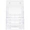 Deflecto 3 Tier Literature Holder A4