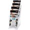 Deflecto 4 Tier Literature Holder 1/3 A4