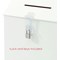 Deflecto Lockable Ballot/Suggestion Box, White Deflecto Lockable Ballot/Suggestion Box, White