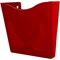 Deflecto Portrait Wall Pocket + Bracket, 3 x A4 Pockets, Red/Yellow/Green