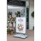 Deflecto A1 Water Based Pavement Display Board with Snap Frame Silver