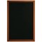 Deflecto Wall Mounted Chalkboard 300x400mm Teak
