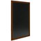 Deflecto Wall Mounted Chalkboard 400x600mm Teak