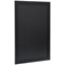 Deflecto Wall Mounted Chalkboard 300x400mm Black