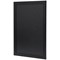 Deflecto Wall Mounted Chalkboard 400x600mm Black