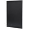Deflecto Wall Mounted Chalkboard 600x800mm Black