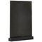 Deflecto Double Sided A4 Countertop Chalkboard Information Display Black (Pack of 4)