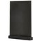Deflecto Double Sided A4 Countertop Chalkboard Information Display Black (Pack of 4)