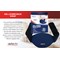 Deflecto Reusable Cool and Heat Pack for Lower Back Blue