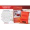 Deflecto Reusable Microwave Heating Multipurpose Pad Orange