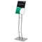 Deflecto Curve Floor Standing Sign/Information Holder A3 370x280x1285mm