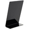 Deflecto Slanted Display Sign Holder, A6, Portrait, Black