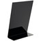 Deflecto Slanted Display Sign Holder, A4, Portrait, Black