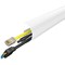 D-Line Self Adhesive Cable Tidy, 50mmx25mmx1m, White, Pack of 2 D-Line Self Adhesive Cable Tidy, 50mmx25mmx1m, White, Pack of 2