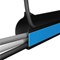 D-Line Self Adhesive Cable Tidy, 50mmx25mmx1m, Black, Pack of 2