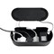 D-Line Cable Tidy Unit, Small, Black