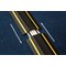 D-Line Floor Cable Cover, 30mmx10mm Channel, 1.8m Wide, Black & Yellow