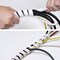 D-Line Cable Tidy Wrap, 2.5m, White