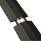 D-Line Black Floor Cable Cover, 13x12mm Section, 9m