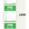 Avery Detailed Food Day Labels, Friday, Pack of 500