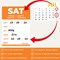 Avery Detailed Food Day Labels, Saturday, Pack of 500