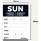 Avery Detailed Food Day Labels, Sunday, Pack of 500
