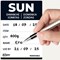 Avery Detailed Food Day Labels, Sunday, Pack of 500