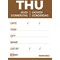 Avery Detailed Food Day Labels, Thursday, Pack of 500