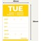 Avery Detailed Food Day Labels, Tuesday, Pack of 500