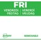 Avery Food Day Labels, Friday, Pack of 1000