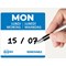 Avery Food Day Labels, Monday, Pack of 1000