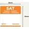 Avery Food Day Labels, Saturday, Pack of 1000