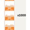 Avery Food Day Labels, Saturday, Pack of 1000