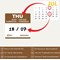 Avery Food Day Labels, Thursday, Pack of 1000