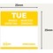 Avery Food Day Labels, Tuesday, Pack of 1000