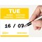 Avery Food Day Labels, Tuesday, Pack of 1000