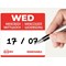 Avery Food Day Labels, Wednesday, Pack of 1000