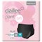 Dailee Pant Lady Plus Incontinence Pants, Medium Black, Pack of 15