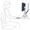 Standivarius X-Stand Portable Ergonomic Monitor/Tablet Stand
