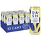 Dash Lemon Sparkling Water, Cans, 330ml, Pack of 12 Dash Lemon Sparkling Water, Cans, 330ml, Pack of 12